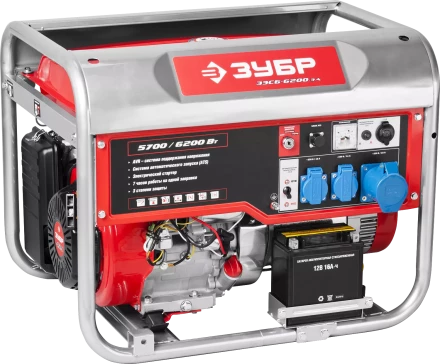 Генератор бензиновый ЗЭСБ-6200-ЭА серия МАСТЕР купить в Челябинске
