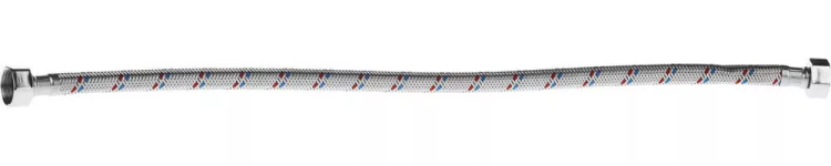 Подводка гибкая STAYER для воды, оплетка из нержавеющей стали, г/г 1/2" - 0,5м 51015-G/G-050 купить в Челябинске