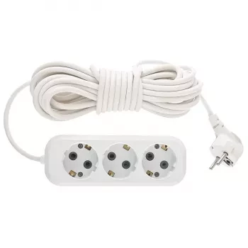 Удлинитель бытовой серия УХз-10-307, с заземлением, 7м, 3 роз., 10А Stern 95768 купить в Челябинске