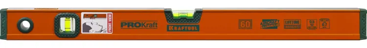 Уровень KRAFTOOL алюминиевый, 2 глазка, 60см 34721-060_z01 купить в Челябинске