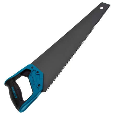 Ножовка по дереву &quot;PIRANHA&quot;, 500 мм, 7 TPI, 3D-зуб, тефлоновое покрытие полотна, двухкомпонентная рукоятка Gross 24115 купить в Челябинске