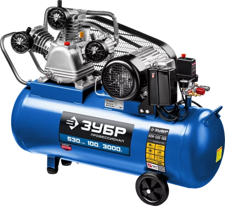 Компрессор электрический масляный КПМ-530-100 серия ПРОФЕССИОНАЛ купить в Челябинске