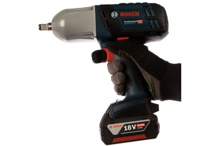 Bosch Аккумуляторный ударный гайковерт GDS 18 V-LI HT 06019B130A купить в Челябинске