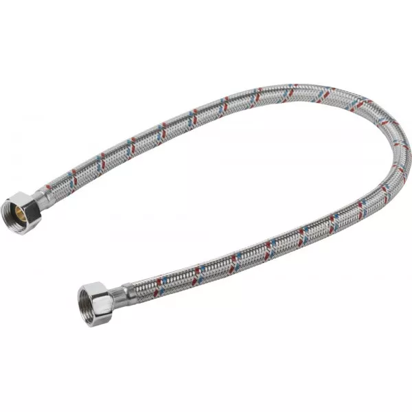 Подводка гибкая STAYER для воды, оплетка из нержавеющей стали, г/г 1/2" - 0,6м 51015-G/G-060 купить в Челябинске