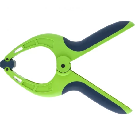 Струбцина клещеобразная 3-3/16 пластиковый корпус двухкомпонентные рукоятки усиленная пружина 82 мм Сибртех 20788 купить в Челябинске