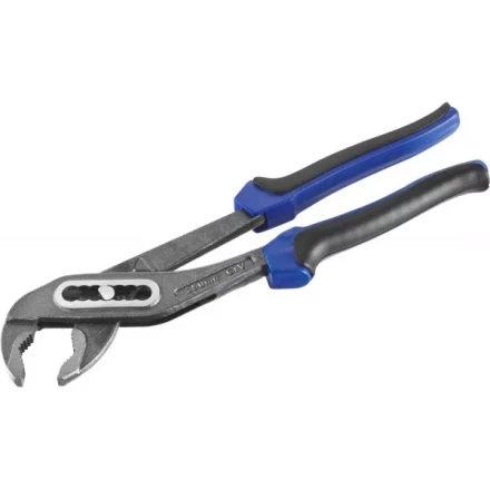 Клещи переставные, коробчатый шарнир, натуральное покрытие, двухкомпонентная рукоятка, 250мм, СИБИН 22363-10-25 купить в Челябинске