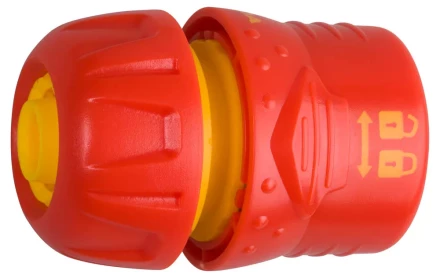 Соединитель GRINDA пластмассовый с запирающим механизмом, 3/4&quot; 8-426328 купить в Челябинске