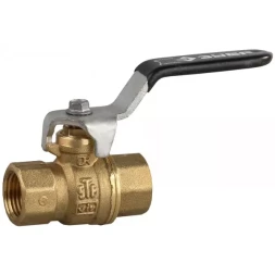 Кран шаровой ЗУБР полнопроходной "мама-мама", ручка, латунь DZR, 1/2" 4-51320-L-1/2