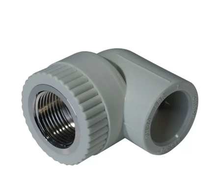 Уголок комб. PP-R ВР 25мм х 3/4 серый (25/100) 44173 купить в Челябинске