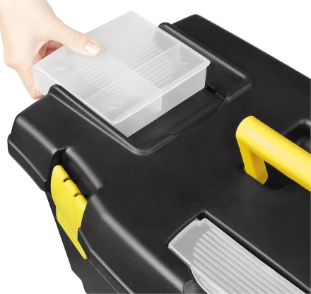 Ящик для инструмента &quot;VEGA-21&quot; пластиковый, STAYER 38105-21_z03 купить в Челябинске