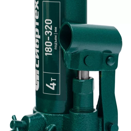Домкрат гидравлический бутылочный Сибртех 50802, 4 т, 180-320 мм купить в Челябинске