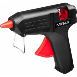 MIRAX. Пистолет клеевой (термоклеящий) электрический, 60Вт/220В, 11мм 06805