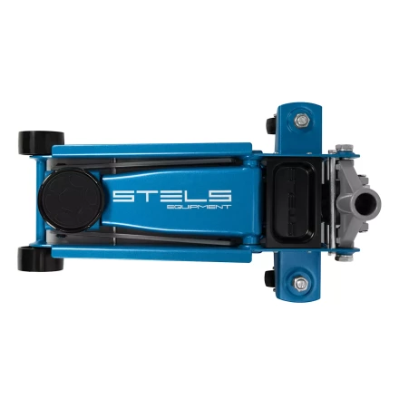 Домкрат гидравлический подкатной Stels 51139, 3 т, 120-450 мм, быстрый подъем, проф. купить в Челябинске