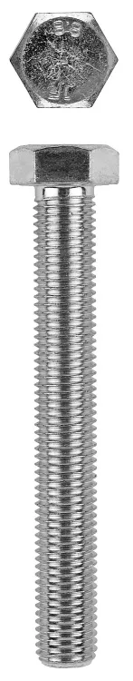 Болт с шестигранной головкой, DIN 933, кл. пр. 8.8, оцинкованный, M10x25мм, 200шт, KRAFTOOL 303074-10-025 303074-10-025 купить в Челябинске