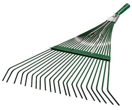 Грабли веерные RACO усиленные, 22 плоских зубца, эпоксидное покр., 550мм 4231-53/740 купить в Челябинске