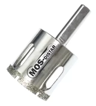 Сверло алмазное (трубчатое) 45 мм (кафель,стекло,гранит 1-3кат.) купить в Челябинске