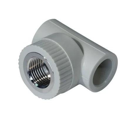 Тройник комб. PP-R ВР 32мм х1 серый (10/40) 44252 купить в Челябинске