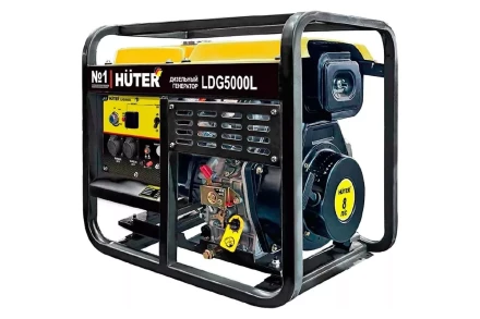 Электрогенератор дизельный LDG 5000L Huter 64/2/11 купить в Челябинске