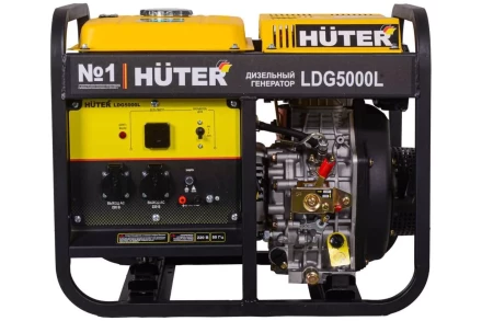 Электрогенератор дизельный LDG 5000L Huter 64/2/11 купить в Челябинске