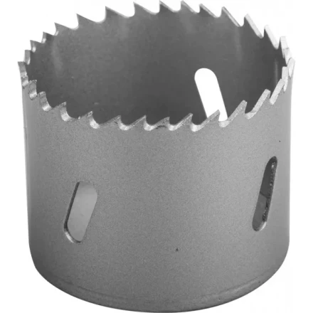 Коронка ЗУБР "ЭКСПЕРТ" биметаллическая, быстрорежущая сталь, глубина сверления до 38мм, d-54мм 29531-054_z01 купить в Челябинске