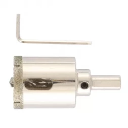 Сверло алмазное по керамограниту 45 х 67 мм 3-гранный хвостовик MATRIX 726453