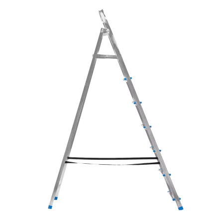 Стремянка Сибртех 97839, 7 ступеней, стальная, оцинкованная купить в Челябинске