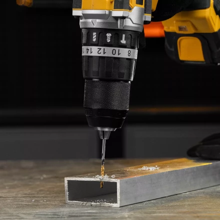 Сверло спиральное по металлу Denzel 3 x 61мм, Р6М5, Golden Tip, многогранная заточка, 2шт., 718268 купить в Челябинске