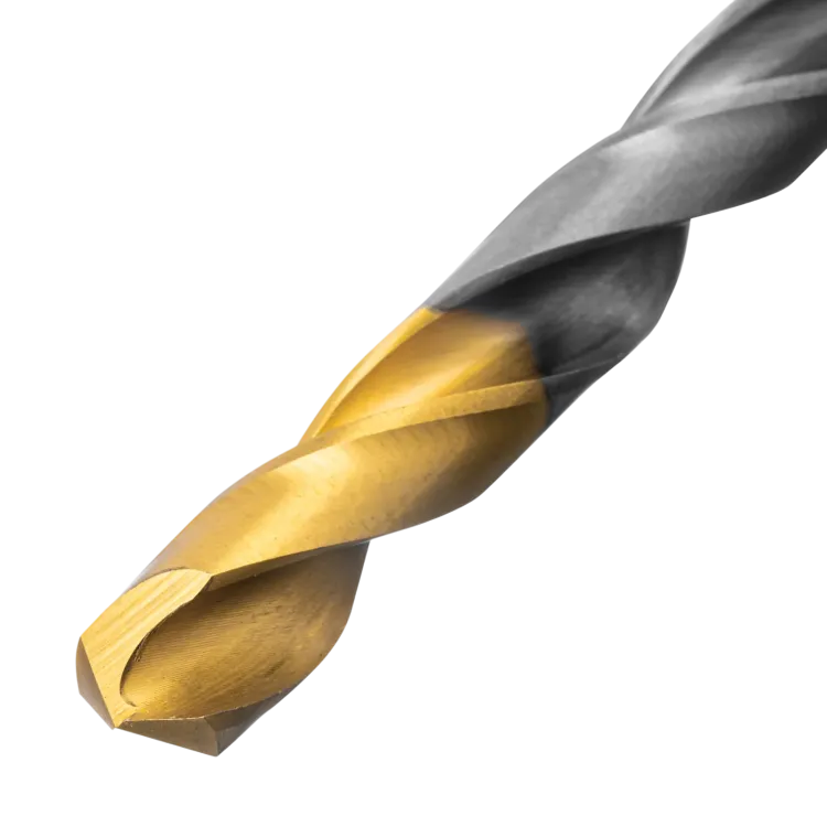 Набор сверл по металлу Denzel 723001, 1-10 мм, Р6М5-TiN, Golden Tip, 10 шт купить в Челябинске