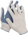 Перчатки трикотажные DEXX, 7 класс, х/б, обливная ладонь 114001 купить в Челябинске