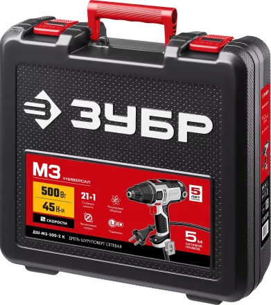 Дрель-шуруповерт сетевая ДШ-М3-500-2 К серия МАСТЕР купить в Челябинске