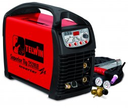 Сварочный аппарат Telwin SUPERIOR TIG 252 AC/DC HF/LIFT VRD TIG ACC