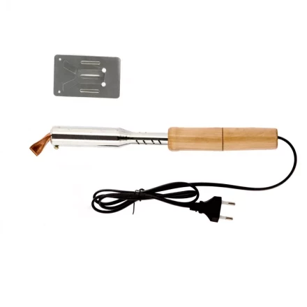 Паяльник электрика с ручкой из дерева 100 Вт 220 В Sparta 913104 купить в Челябинске