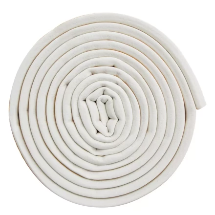 Уплотнитель резиновый, 12 м, профиль &quot;D&quot;, белый Сибртех 88909 купить в Челябинске