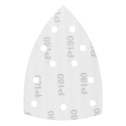 Треугольник абразивный на ворc. подложке под &quot;липучку&quot;, перф., P 180, 150х150х100 мм, 5 шт. Denzel 738647 купить в Челябинске