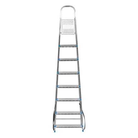 Стремянка, 8 ступеней Сибртех 97840, стальная, оцинкованная купить в Челябинске