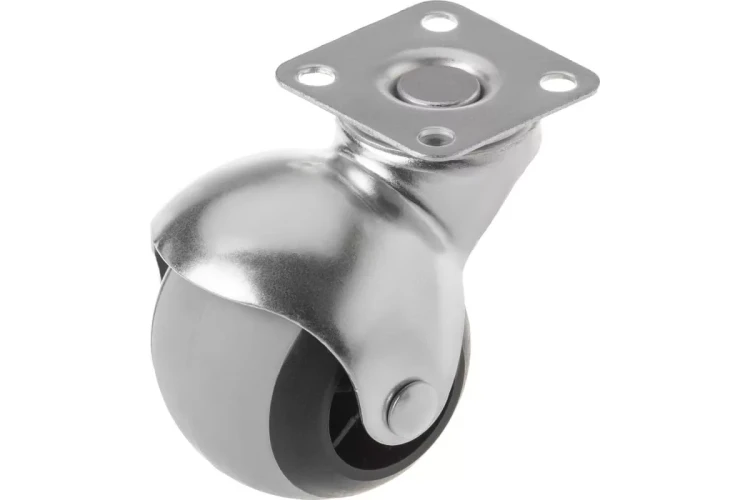 Колесо мебельное поворотное резиновое SCmg 20 40 мм 1047173 купить в Челябинске