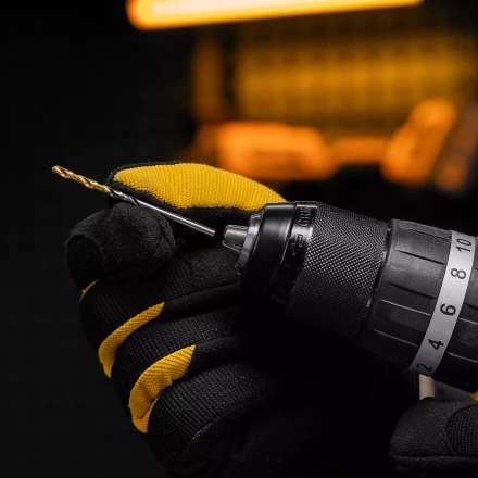 Сверло спиральное по металлу 3,2 x 65мм, Р6М5, Golden Tip, многогранная заточка, 2шт. Denzel 718269 купить в Челябинске