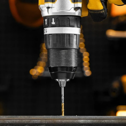 Набор сверл по металлу Denzel 723002, 1,5-6,5мм, Р6М5-TiN, Golden Tip, 13 шт купить в Челябинске