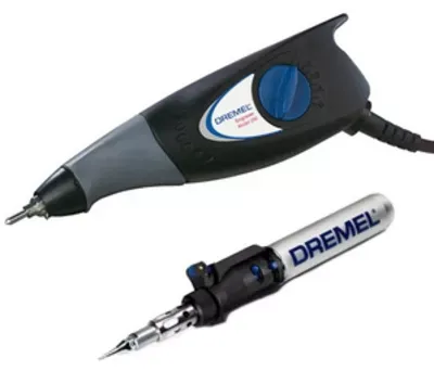Комплект гравер + паяльник Dremel купить в Челябинске