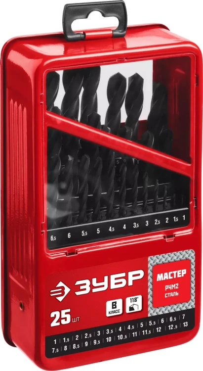 Наборы сверл по металлу серия МАСТЕР купить в Челябинске