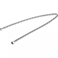 Подводка гибкая STAYER для воды, оплетка из нержавеющей стали, г/г 1/2" - 1м 51015-G/G-100