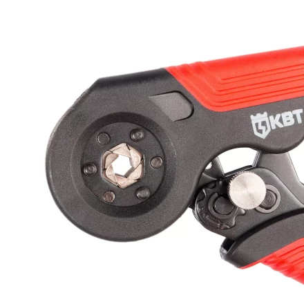 Пресс-клещи КВТ ПКВш-10А для опрессовки втулочных наконечников до 10 мм (101398) купить в Челябинске