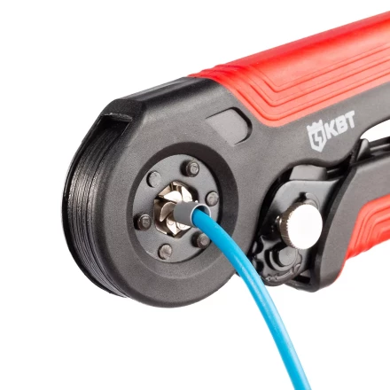 Пресс-клещи КВТ ПКВш-10А для опрессовки втулочных наконечников до 10 мм (101398) купить в Челябинске