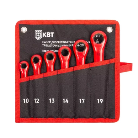 Трещотка диэлектрическая динамометрическая КВТ 3/8&quot; (87296) купить в Челябинске