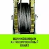 Лебедка рычажная гаражная HITCH CP 2002 2000 кг канат 2.8 м двойной храповый механизм (SZ073185) купить в Челябинске