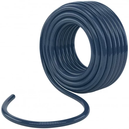 Шланг поливочный армированный 3 слойный ПВХ  1/2 15м Садовод Сибртех 67220 купить в Челябинске