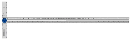 ЗУБР Т-угольник алюминиевый с подвижной направляющей, Профессионал (34389) купить в Челябинске