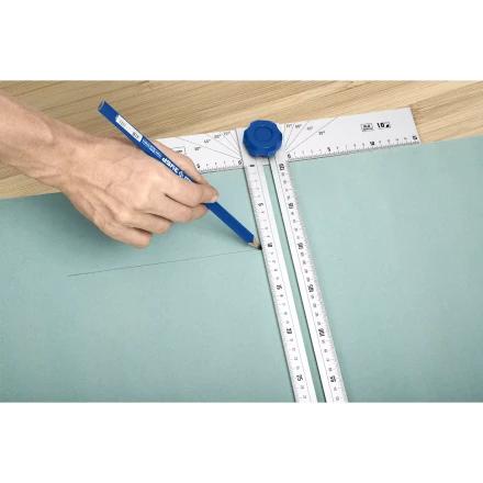 ЗУБР Т-угольник алюминиевый с подвижной направляющей, Профессионал (34389) купить в Челябинске