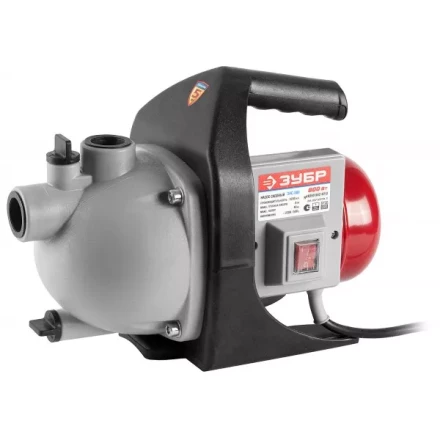 Насос ЗУБР поверхностный, 55л/мин, напор 40м, 800Вт ЗНС-800 купить в Челябинске