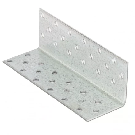 Крепежный уголок равносторонний  2,0 мм KUR 40x40x120 мм Россия Сибртех 46586 купить в Челябинске